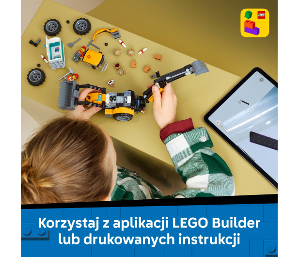 LEGO CITY 60480 Żółta koparko-ładowarka - 1529816 - zdjęcie 8